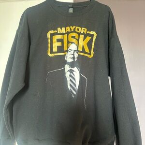 Daredevil: Born Again exclusive merch black sweatshirt L